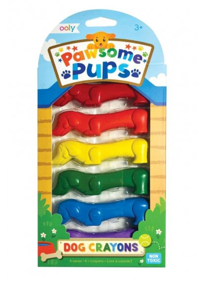 Dachshund Dog Crayons